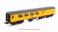 374-683 Graham Farish BR Mk2A BSO Brake Second Open Coach number DB977337 - Network Rail Yellow